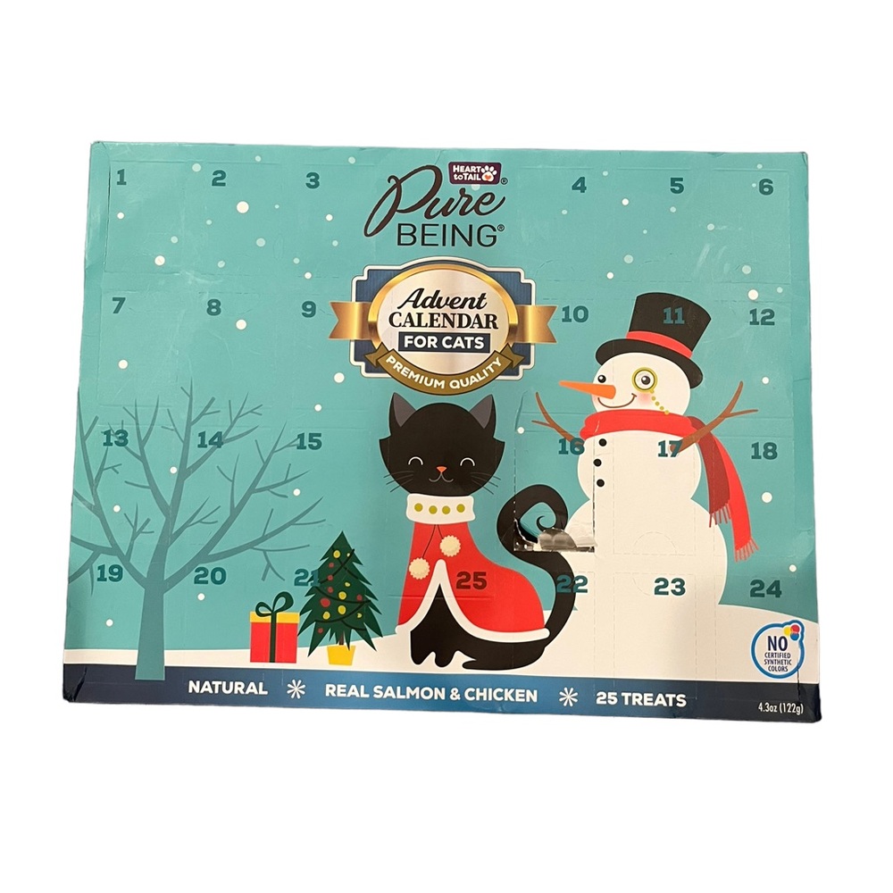 Aldi Heart to Tail Pure Being Advent Calendar for Cats
